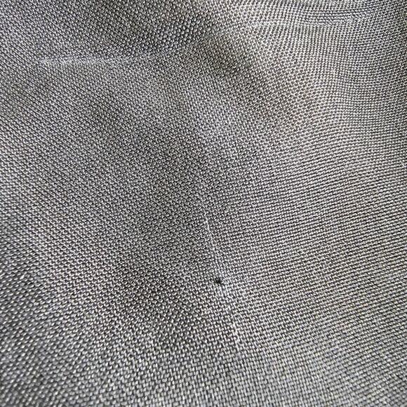 Go Silk For L'Zinger Vintage Silk Black Utility Jacket Size 1 *FLAWS* - Picture 13 of 15